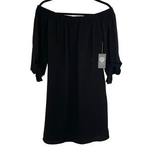 NWT Vince Camuto Mini Slip Dress 1/2 Sleeve With Tie Woman's Size 6